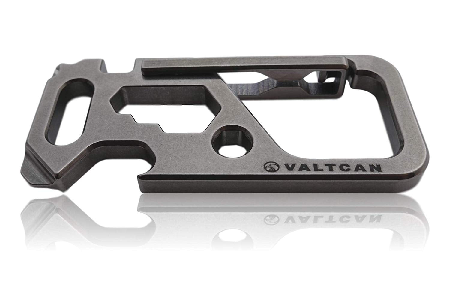 Titanium KeySnap combines a carabiner, keychain and blade