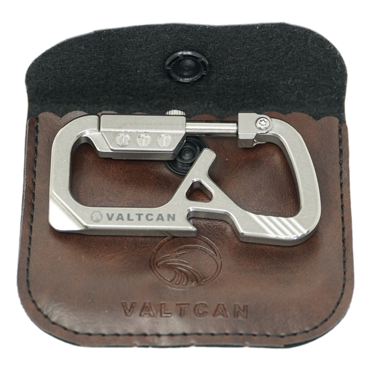 Valtcan Titan Bolzenkarabiner Schlüsselanhängerhalter CyberCarabiner 24g 