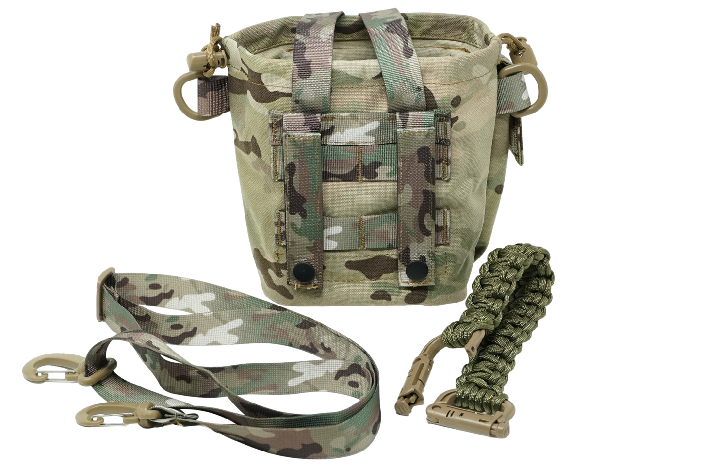 Valtcan Canteen Pouch Carrying Case Bag Multicam Classic Camo Cover Colorway for Titanium Canteen Set