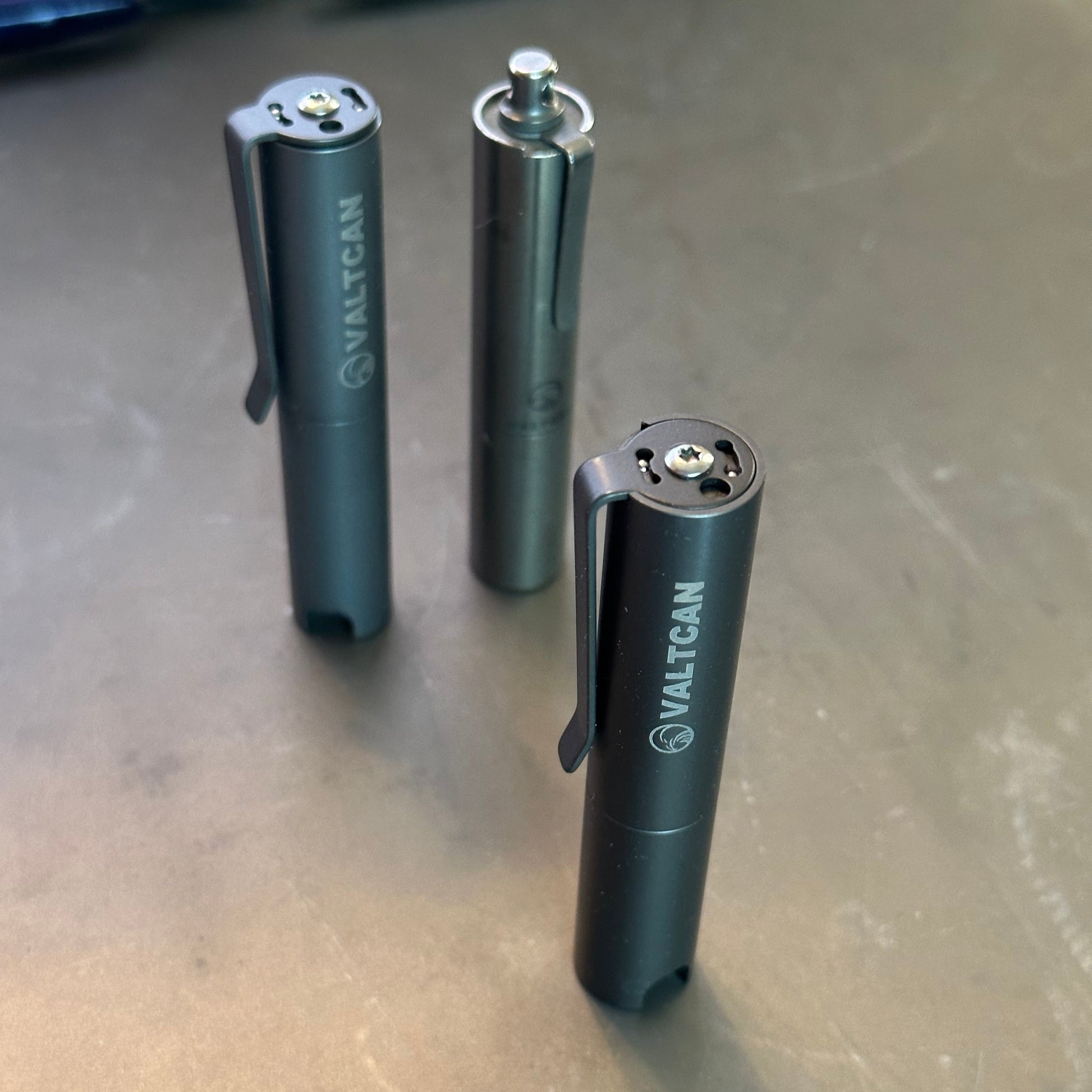 Shinein Titanium Pocket Toothpick Holder Waterproof EDC Keychain Tool Container